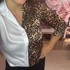 336 Chemise satin be couleur