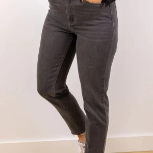 Jeans BOSTON mom gris