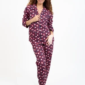 Pyjama femme long 100% coton - COBBY