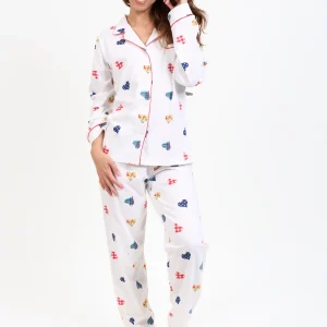 Pyjama femme long 100% coton - COPATCH