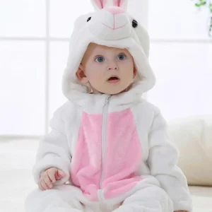 Pyjama Bébé Lapin Rose Signature