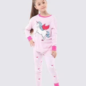 Pyjama Fille Licorne Ailes Écarlates Signature
