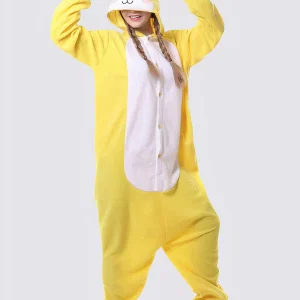 Combinaison Pyjama Pour Femme Lapin Jaune | Signature