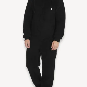 Pyjama homme en molleton polaire