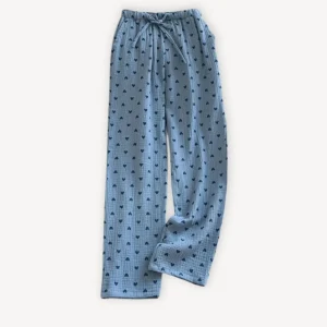 Pantalon  Pyjama femme marine