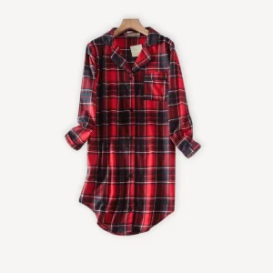 Pyjama chic femme à carreaux  Classe