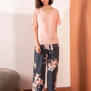Pyjama D'été Pour Femme 2 pièces Douce Nuitée Signature