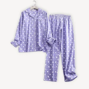 Pyjama femme Mauve  Gamme Luxe