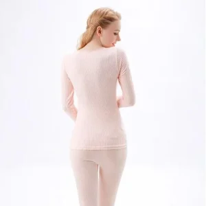 Pyjama grossesse rose clair