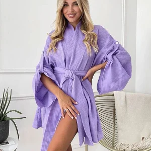 Robe de Chambre Élégante Caresse du Matin | Signature