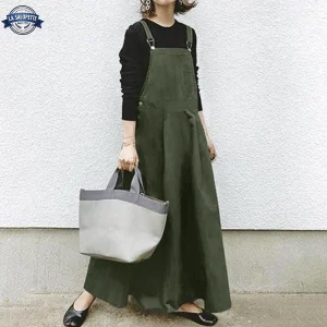 Robe Salopette Kaki Hiver Sarcelle