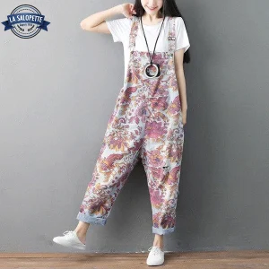 Robe Salopette Rose de Porcelaine