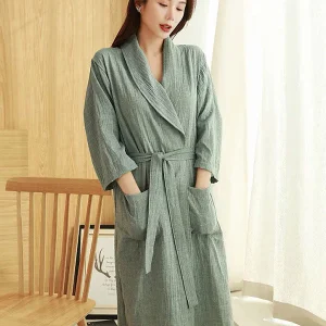 Robe de Chambre d'Été pour Femme | Sérénité Matinale