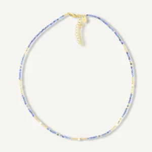 Collier Gaïa bleu